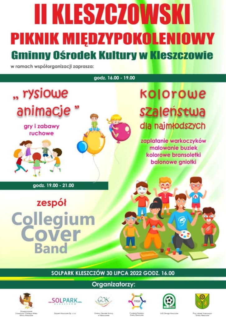 Ii Kleszczowski Piknik Mi Dzypokoleniowy Gminny O Rodek Kultury W